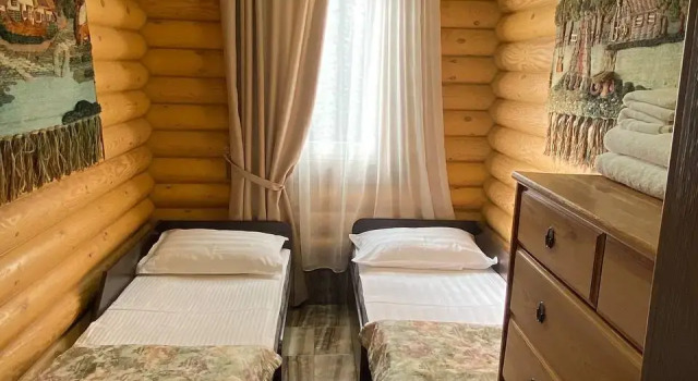 Вилла-СПА Коттедж с баней и подогреваемой уличной купелью Парк-отель Озеро Дивное