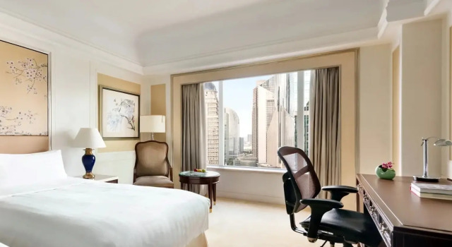Двухместный номер River Wing Deluxe Pudong Shangri-La Shanghai