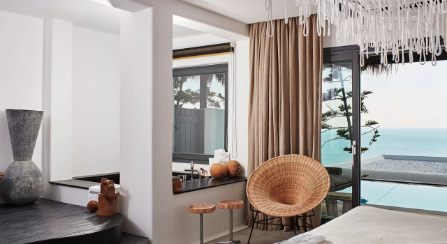 Двухместный люкс Retreat с собственным бассейном Grand Majestic Myconian Utopia Relais & Chateaux