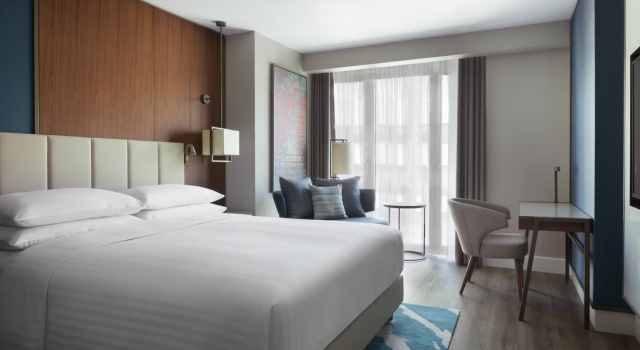 Двухместный номер Standard с красивым видом из окна Izmir Marriott Hotel