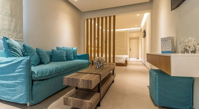 Двухместный люкс Superior с видом на сад Aeolos Resort