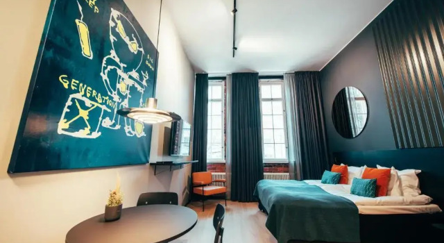 Двухместный номер Loft The Folks Hotel Konepaja