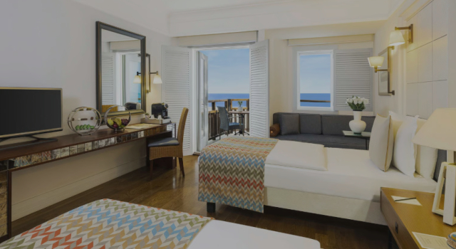 Двухместный номер Superior Kempinski Hotel Barbaros Bay Bodrum
