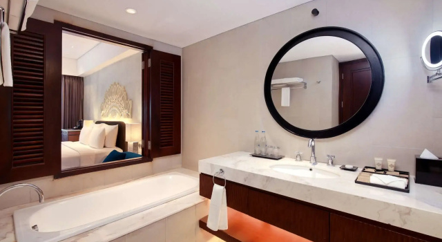 Двухместный номер доступ к бассейну Deluxe Отель Grand Mercure Bali Seminyak