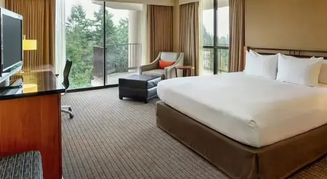 Двухместный Accessible номер Deluxe DoubleTree by Hilton Seattle Airport