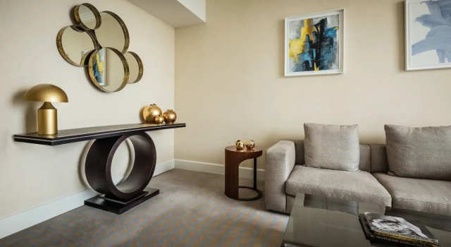 Двухместный люкс Executive c 1 комнатой с видом на море Отель Baku Marriott Hotel Boulevard