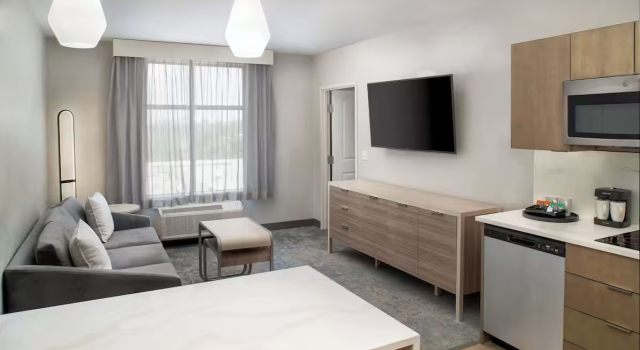 Двухместный люкс Hearing Accessible Homewood Suites By Hilton Ann Arbor
