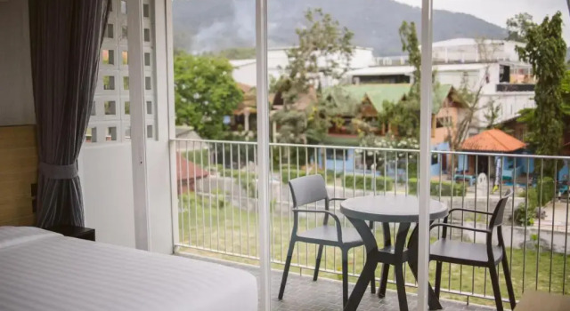Двухместный номер Deluxe с видом на море Sairee Hut Resort Koh Tao