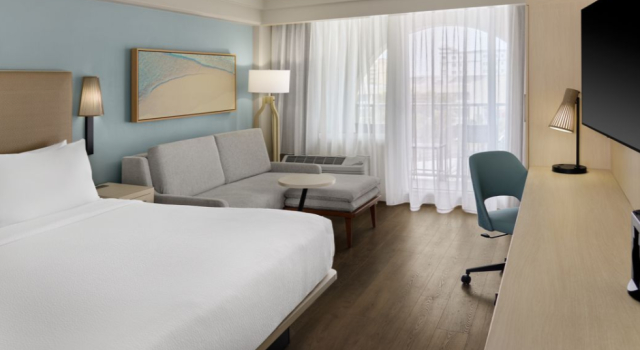 Двухместный номер Courtyard by Marriott Jacksonville Beach Oceanfront