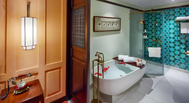 Двухместный люкс Town Little Riverside Hoi An . A Luxury Hotel & Spa