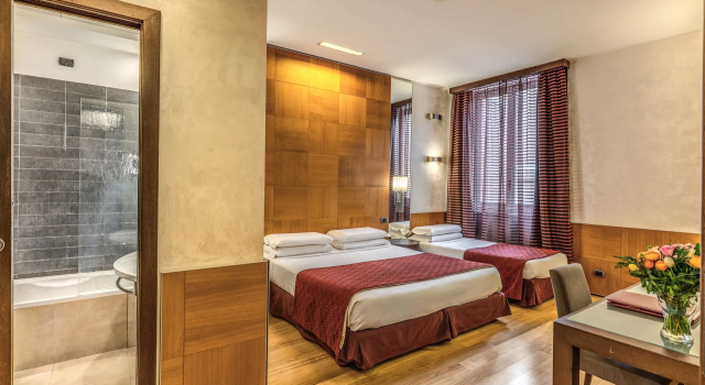 Standard- tredobbelt værelse Kolbe Hotel Rome