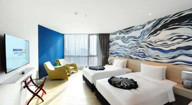 Двухместный номер Deluxe с видом на море Brighton Grand Hotel & Convention Pattaya
