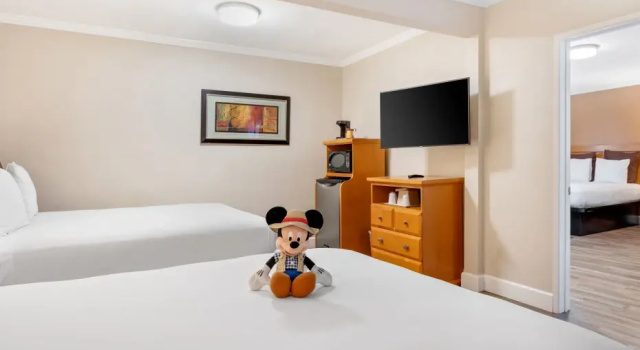 Люкс с 2 комнатами Anaheim Islander Inn and suites near Park and Convention center