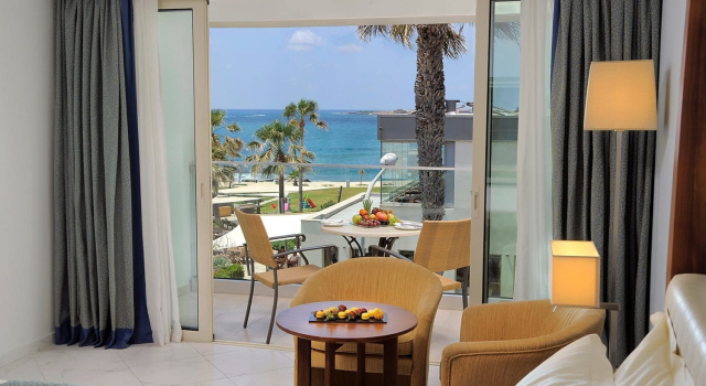 Deluxe Superior Double room with side sea view Olympic Lagoon Resort - Paphos