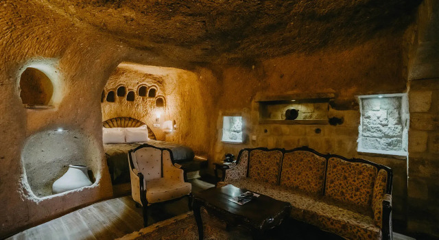 Двухместный полулюкс Cave Отель Dere Suites