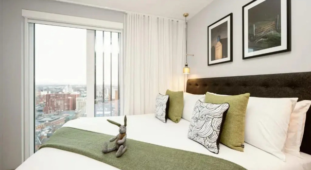 Апартаменты Wilde c 1 комнатой с видом на город Wilde Aparthotels Manchester City Centre
