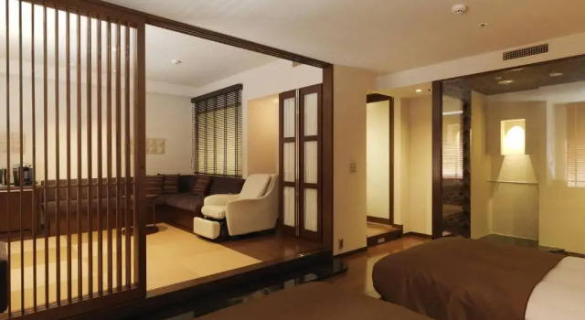 Номер Deluxe Jozankei Tsuruga Resort Spa Mori no Uta