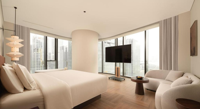 Atour S Hotel GuangzhouTower Pazhou Exhibition Center, Rezervovat Hotel Hotely v Guangdong s bazénem, Bazén