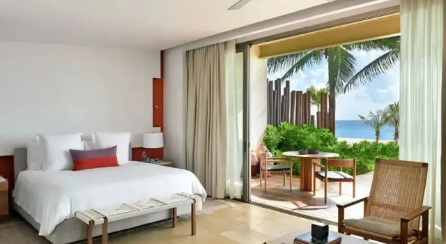 Люкс Presidential рядом с пляжем Rosewood Mayakoba