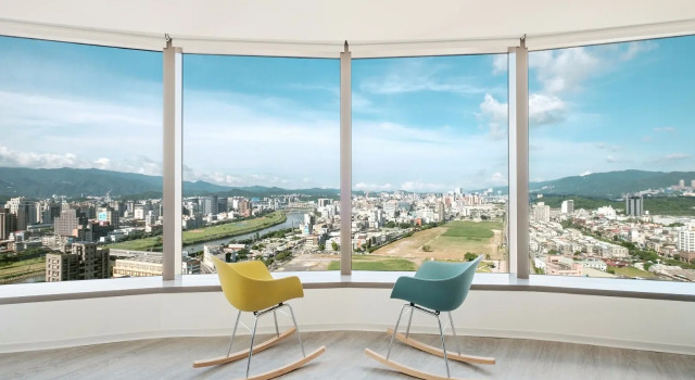 Двухместный номер Loft с видом на реку amba Taipei Songshan