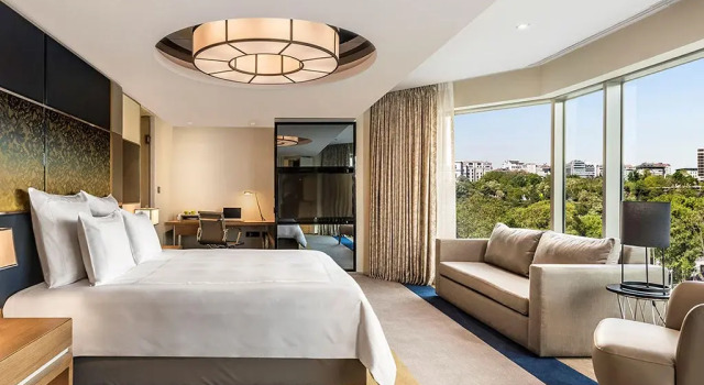 Двухместный номер Corner с видом на сад Swissotel The Bosphorus Istanbul