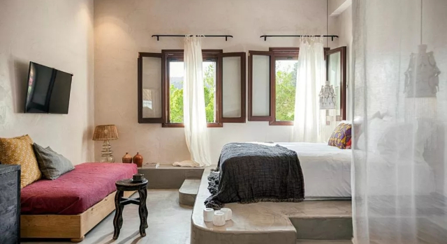 Двухместный люкс с видом на море Casita Casita Lindos