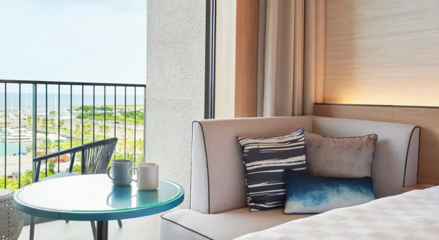 Трёхместный номер Superior Отель Okinawa Prince Ocean View Ginowan