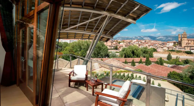 Двухместный Gehry Building люкс Presidential с балконом Hotel Marqués de Riscal, a Luxury Collection Hotel, Elciego