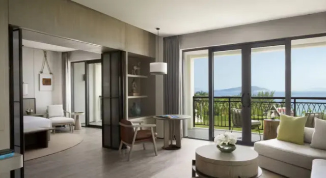 Двухместный люкс Panoramic с видом на океан Sanya Marriott Yalong Bay Resort & Spa