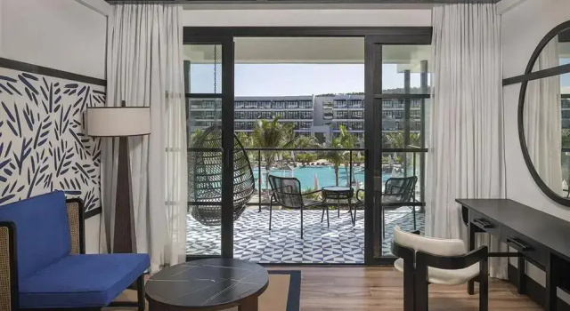 Двухместный полулюкс с видом на бассейн Ocean Eden Bay - Adults Only - All inclusive