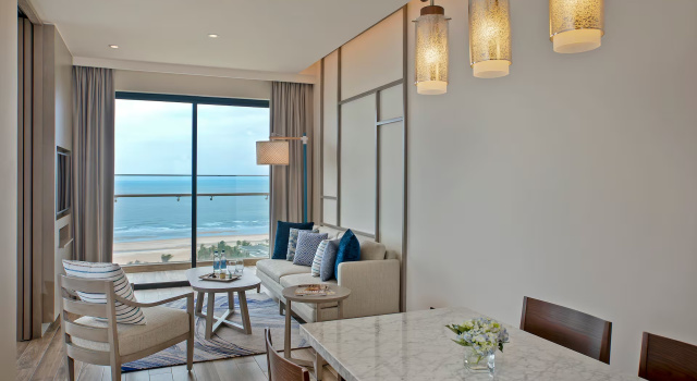 Люкс с 2 комнатами с видом на океан Meliá Ho Tram Beach Resort