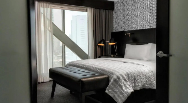 Двухместный люкс Master Executive Corner c 1 комнатой с видом на город Le Méridien Mexico City Reforma