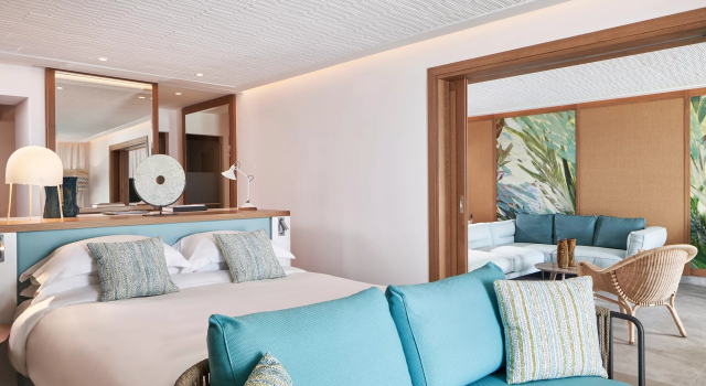 Двухместный люкс Mediterranean с 2 комнатами с видом на море Myconian Kyma, a Member of Design Hotels