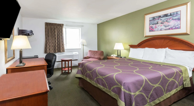 Двухместный номер Mobility Accessible Super 8 by Wyndham Pittsburgh/Monroeville
