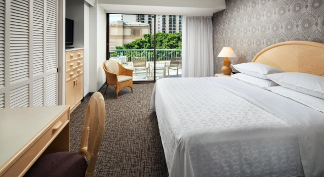 Двухместный номер Kaiulani Wing Sheraton Princess Kaiulani Waikiki Beach