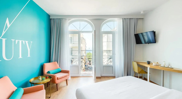Двухместный номер Large с частичным видом на море COLORS Urban Hotel Thessaloniki