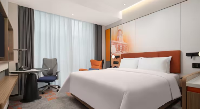 Двухместный номер Hampton by Hilton Wuhan Tiandi Hankou Riverside