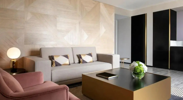 Exécutive double suite avec balcon et Vue mer Rixos Gulf Hotel Doha