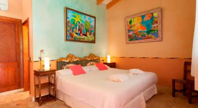 Двухместный номер с террасой Es Revellar Art Resort