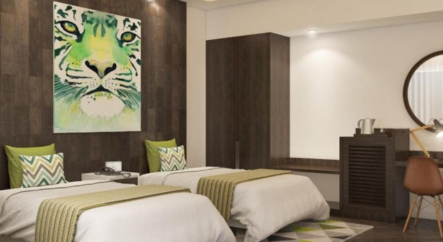 Двухместный номер Premium с доступом в бассейн Emirates Park Resort