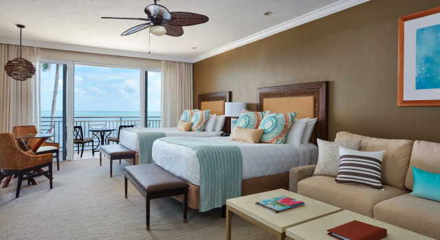Четырёхместный люкс Lodge oceanfront Cheeca Lodge & Spa