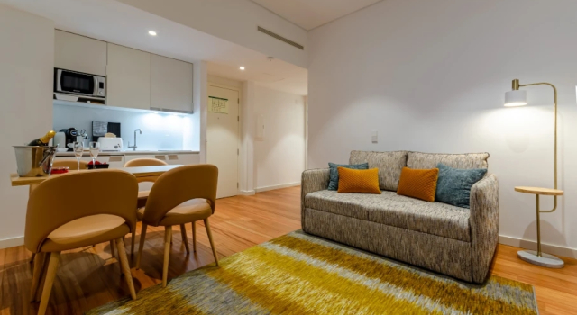 Двухместный люкс with Deck Interior Executive The 7 Hotel, Suites, Studios & Apartments