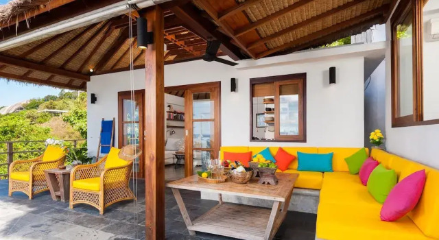 Вилла B2 Pool с 3 комнатами seafront Cape Shark Pool Villas