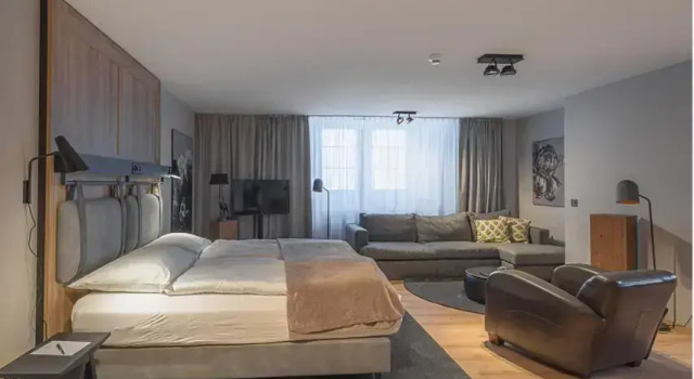 Двухместная студия ALPINE INN Davos