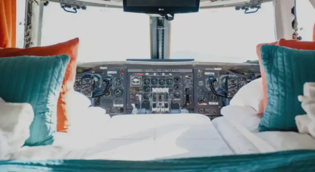 Двухместный люкс Cockpit Jumbo Stay - Hostel