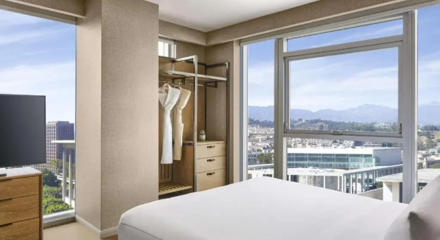 Двухместный люкс Corner Conrad Los Angeles