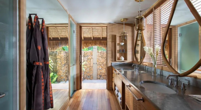 Вилла Deluxe с 2 комнатами рядом с пляжем Four Seasons Resort Bora Bora