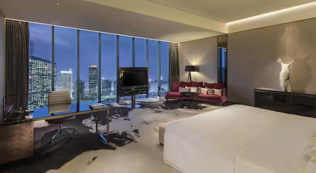 Двухместный полулюкс Panorama Hilton Garden Inn Guangzhou Tianhe