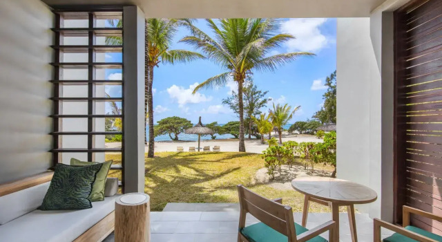 Двухместный полулюкс рядом с пляжем Long Beach Mauritius
