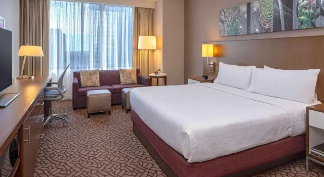 Гостевой номер Deluxe Hilton Garden Inn Downtown Dallas
